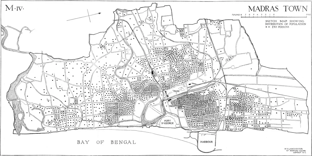 An illustration from Town planning in Madras : a review of the conditions and requirements of city improvement and development in the Madras Presidency, 1918, leaf 117