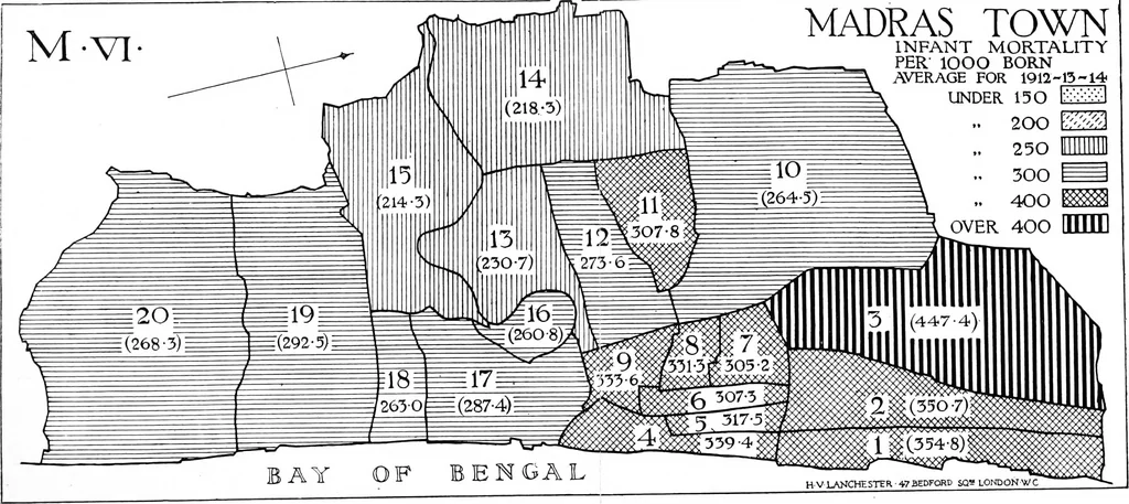 An illustration from Town planning in Madras : a review of the conditions and requirements of city improvement and development in the Madras Presidency, 1918, leaf 118
