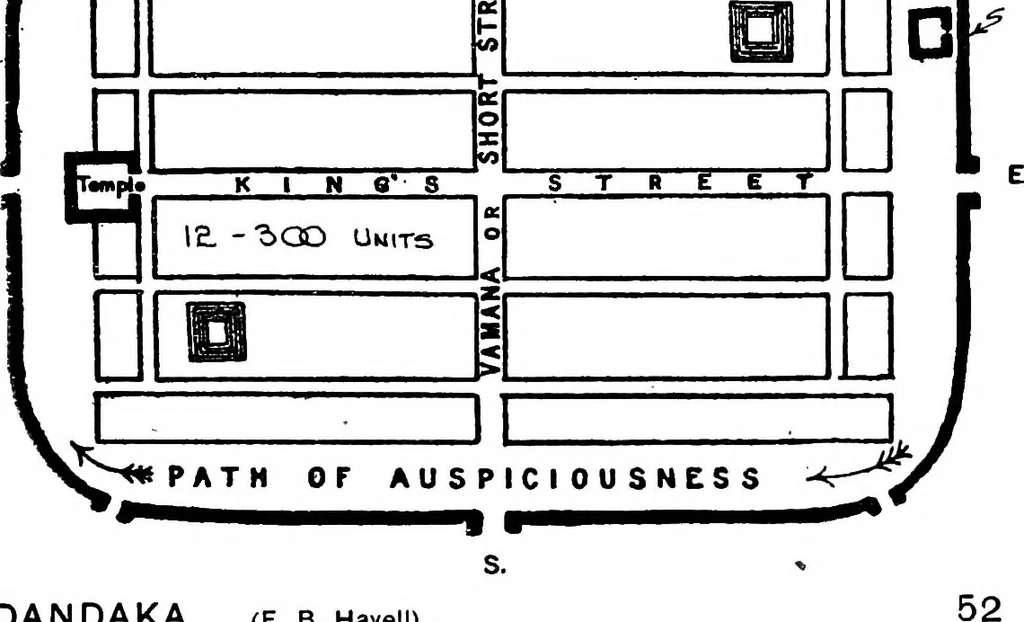 An illustration from Town planning in Madras : a review of the conditions and requirements of city improvement and development in the Madras Presidency, 1918, leaf 129