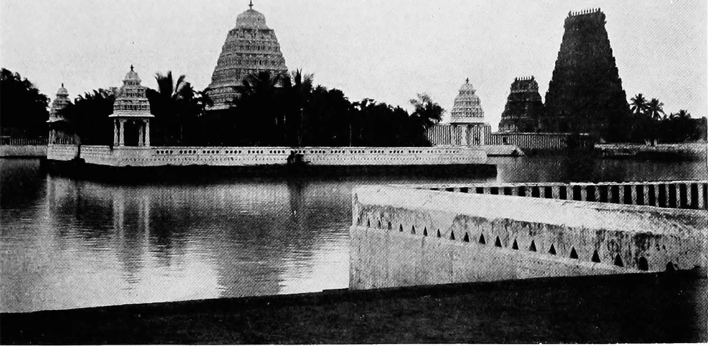 An illustration from Town planning in Madras : a review of the conditions and requirements of city improvement and development in the Madras Presidency, 1918, leaf 14