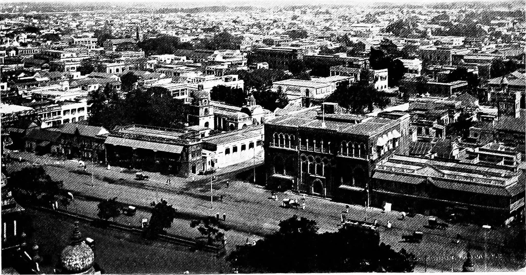 An illustration from Town planning in Madras : a review of the conditions and requirements of city improvement and development in the Madras Presidency, 1918, leaf 174