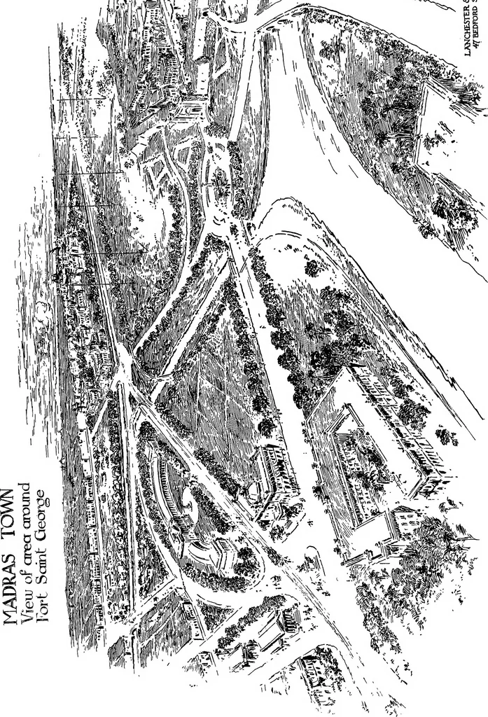 An illustration from Town planning in Madras : a review of the conditions and requirements of city improvement and development in the Madras Presidency, 1918, leaf 184