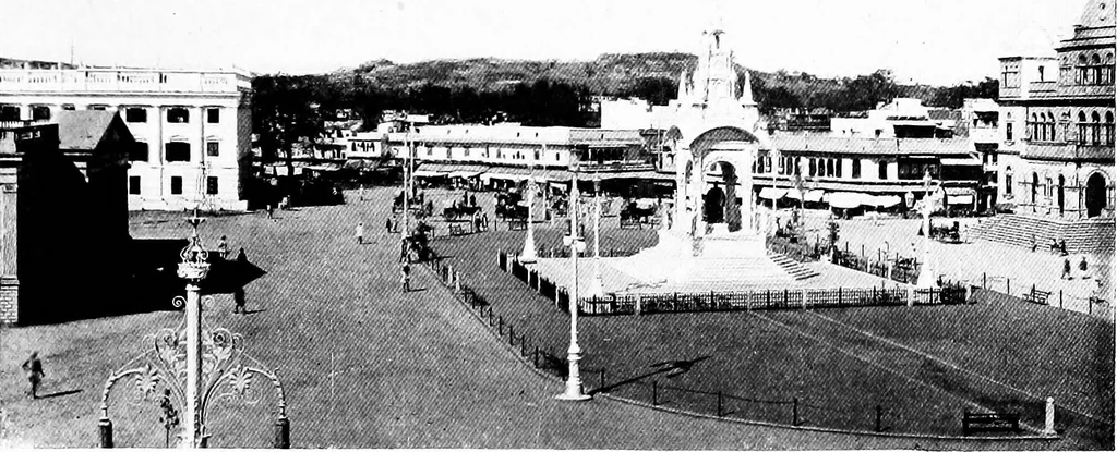 An illustration from Town planning in Madras : a review of the conditions and requirements of city improvement and development in the Madras Presidency, 1918, leaf 22