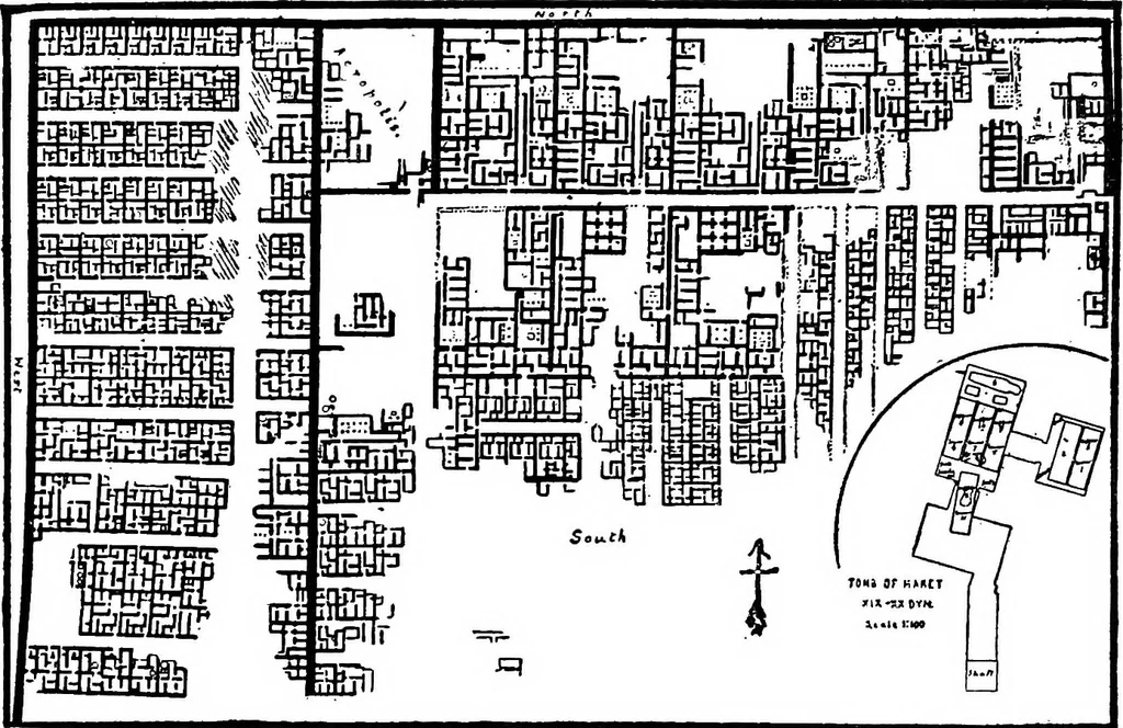 An illustration from Town planning in Madras : a review of the conditions and requirements of city improvement and development in the Madras Presidency, 1918, leaf 25