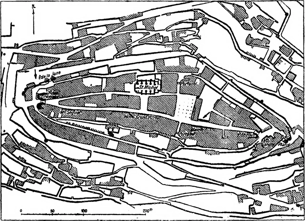 An illustration from Town planning in Madras : a review of the conditions and requirements of city improvement and development in the Madras Presidency, 1918, leaf 30