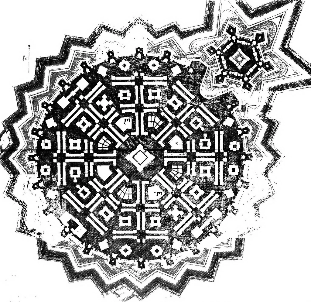 An illustration from Town planning in Madras : a review of the conditions and requirements of city improvement and development in the Madras Presidency, 1918, leaf 40