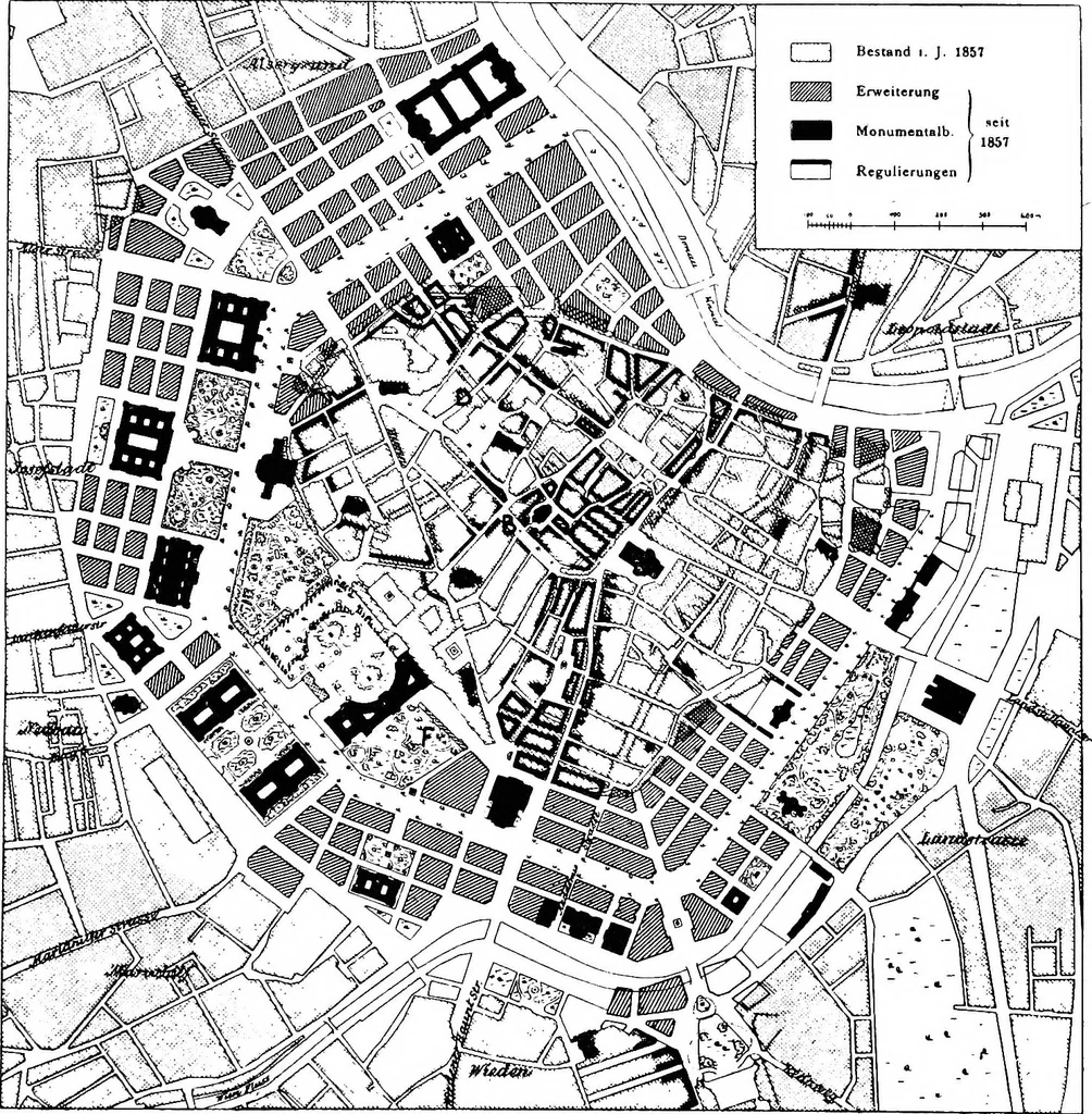 An illustration from Town planning in Madras : a review of the conditions and requirements of city improvement and development in the Madras Presidency, 1918, leaf 54
