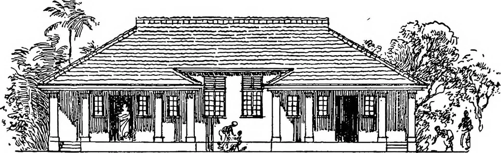 An illustration from Town planning in Madras : a review of the conditions and requirements of city improvement and development in the Madras Presidency, 1918, leaf 89