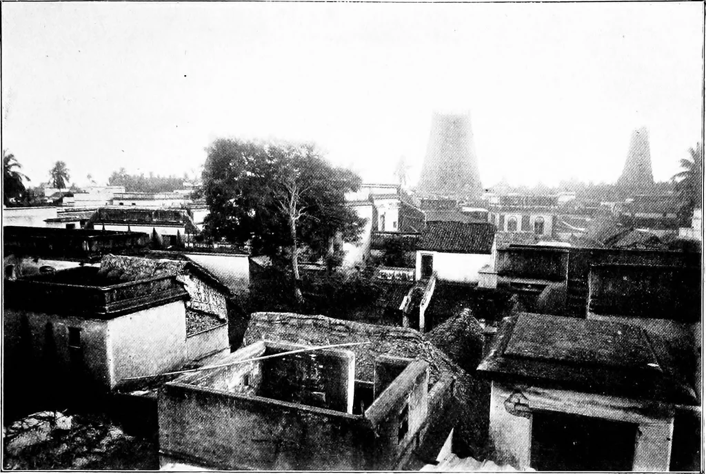 An illustration from Town planning in Madras : a review of the conditions and requirements of city improvement and development in the Madras Presidency, 1918, leaf 94