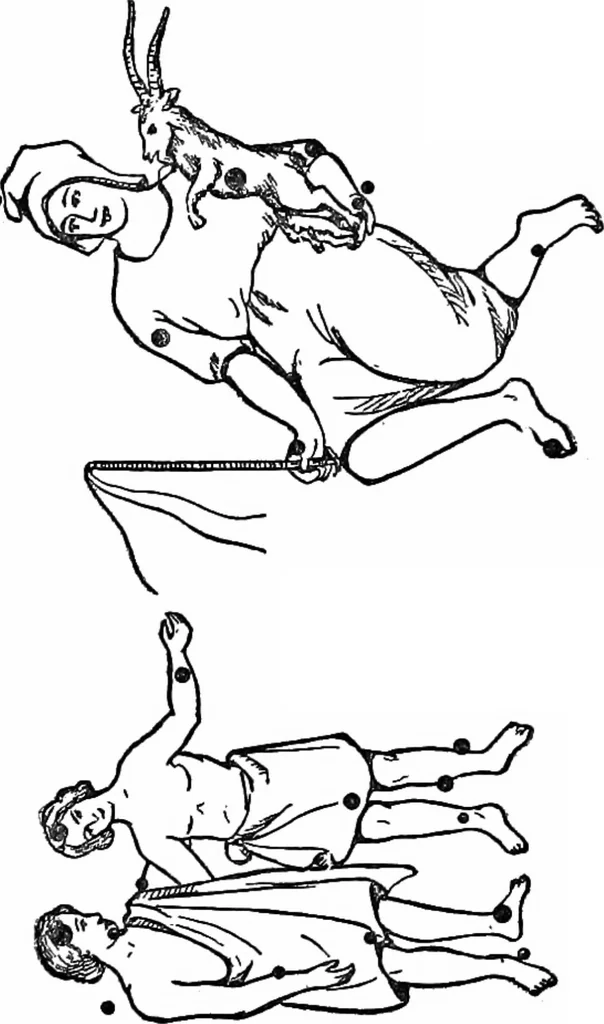 An illustration from The stars and their stories; a book for young people, 1913, leaf 136