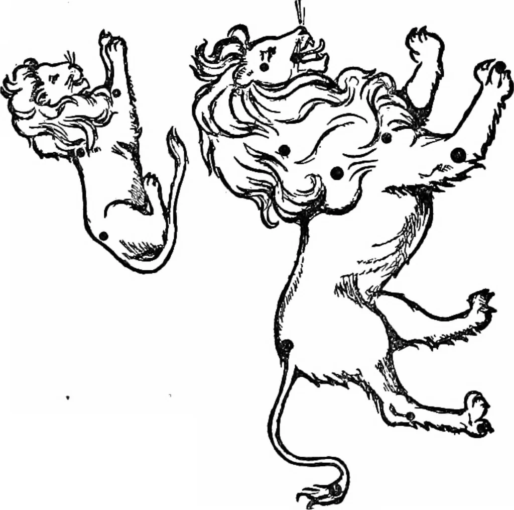 An illustration from The stars and their stories; a book for young people, 1913, leaf 166