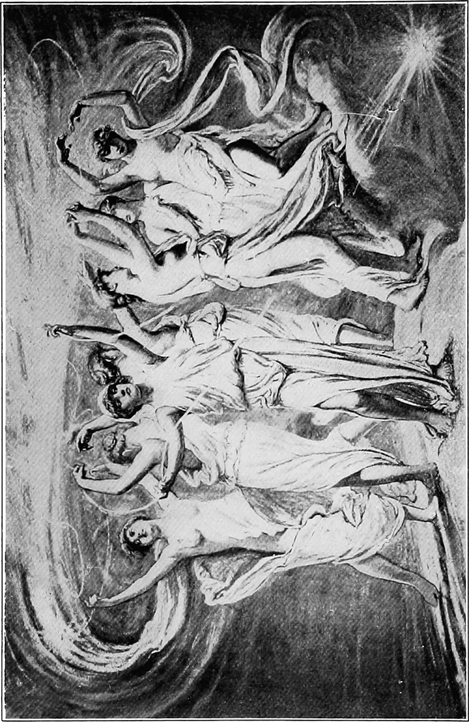 An illustration from The stars and their stories; a book for young people, 1913, leaf 20