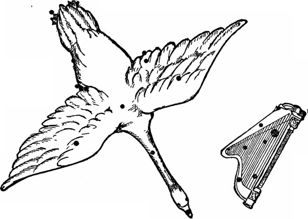 An illustration from The stars and their stories; a book for young people, 1913, leaf 62