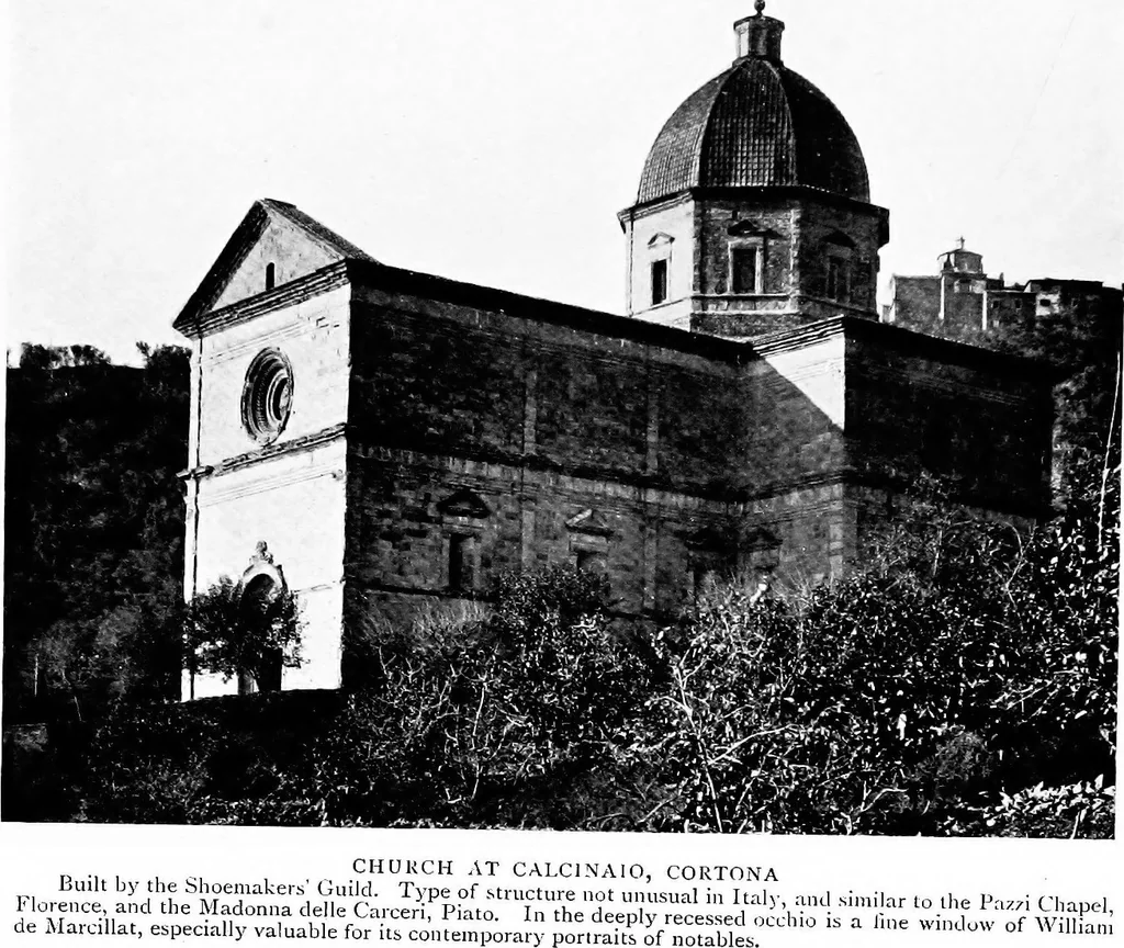 An illustration from A stained glass tour in Italy, 1913, leaf 105