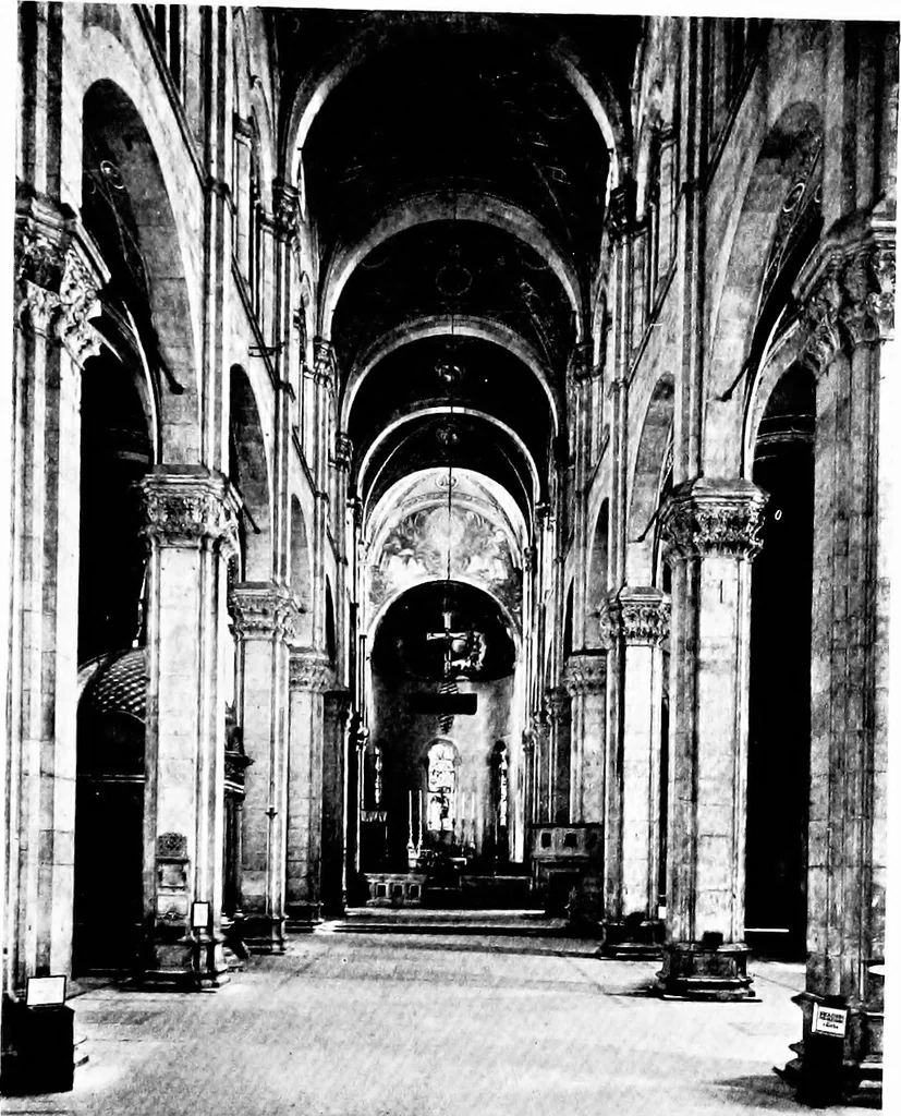 An illustration from A stained glass tour in Italy, 1913, leaf 183