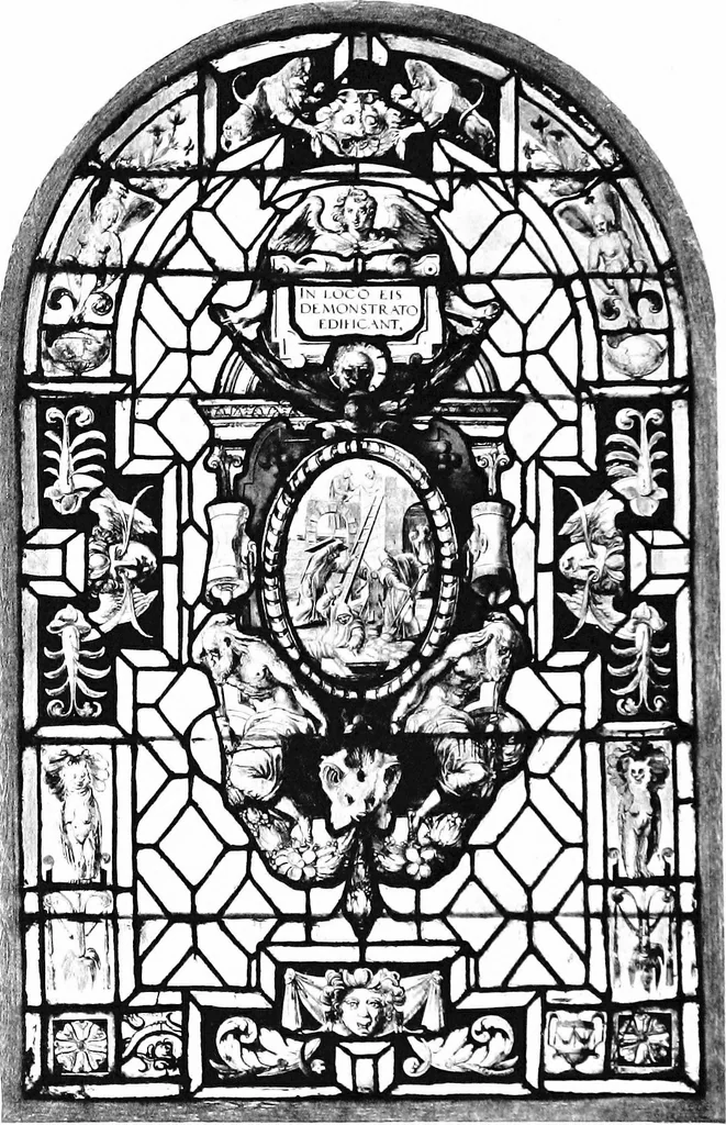 An illustration from A stained glass tour in Italy, 1913, leaf 8