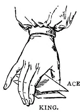An illustration from Card-sharpers, their tricks exposed, or, The art of always winning, 1891, leaf 54
