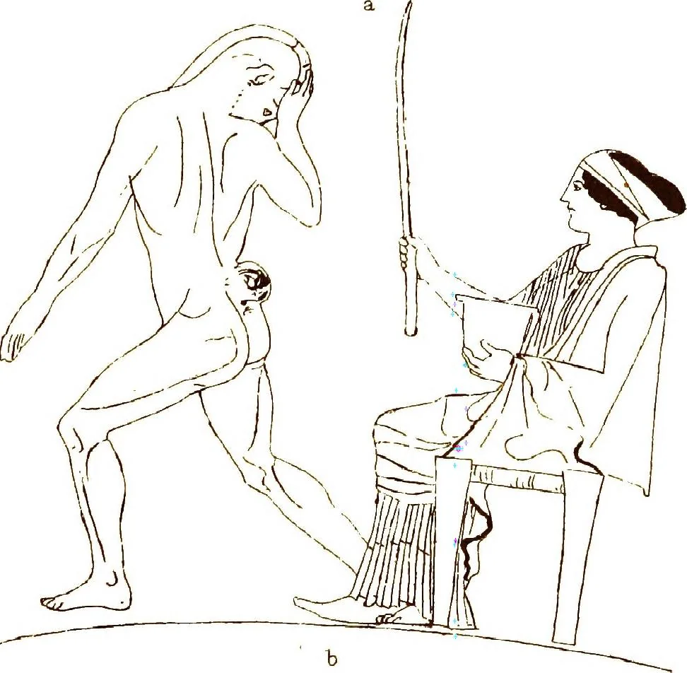 An illustration from Myths of the Odyssey in art and literature, 1882, leaf 152