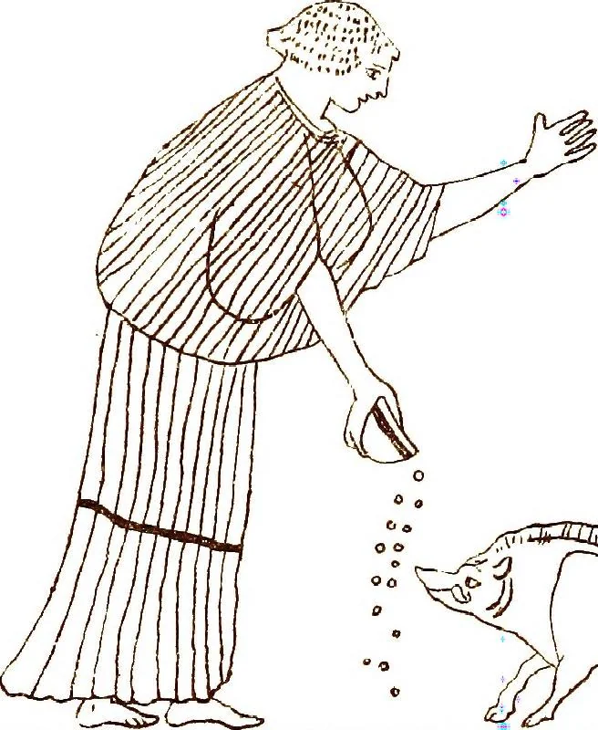 An illustration from Myths of the Odyssey in art and literature, 1882, leaf 160