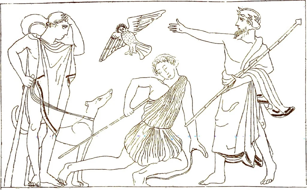 An illustration from Myths of the Odyssey in art and literature, 1882, leaf 298