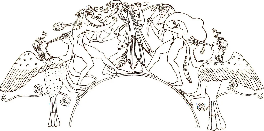An illustration from Myths of the Odyssey in art and literature, 1882, leaf 306
