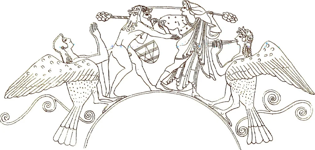 An illustration from Myths of the Odyssey in art and literature, 1882, leaf 310