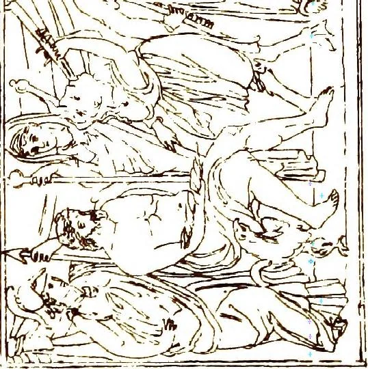 An illustration from Myths of the Odyssey in art and literature, 1882, leaf 316