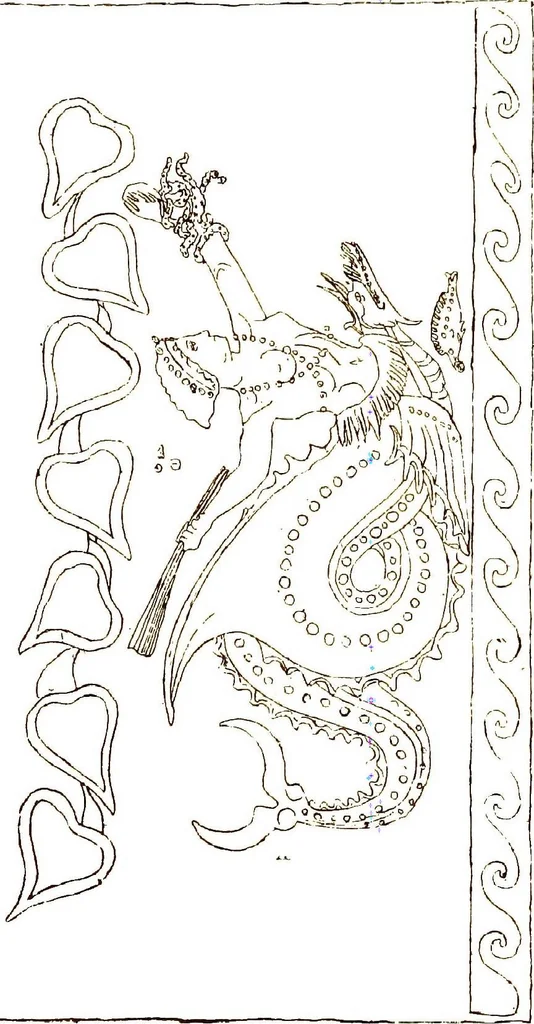 An illustration from Myths of the Odyssey in art and literature, 1882, leaf 344