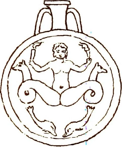 An illustration from Myths of the Odyssey in art and literature, 1882, leaf 368