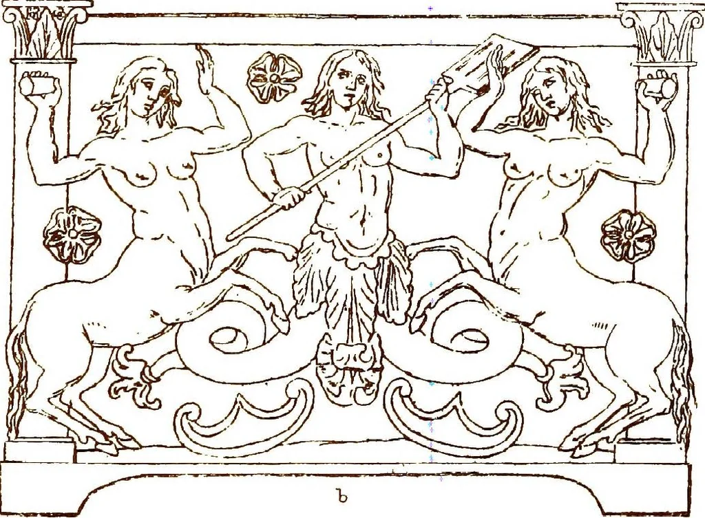 An illustration from Myths of the Odyssey in art and literature, 1882, leaf 368