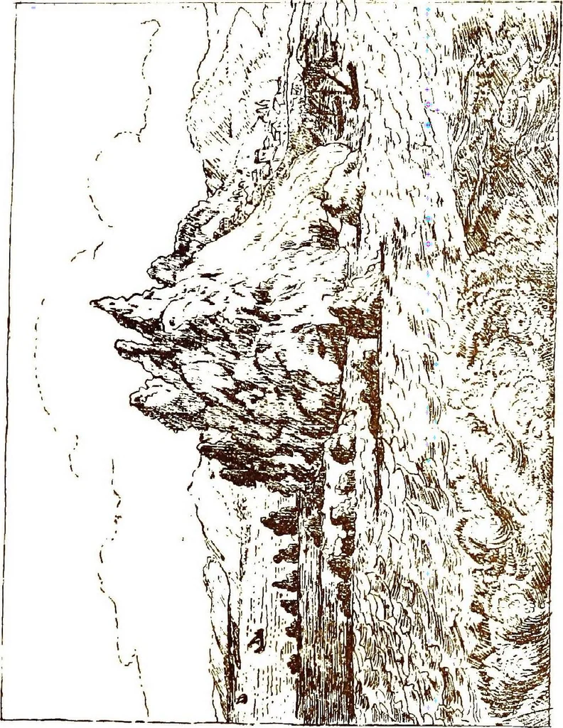 An illustration from Myths of the Odyssey in art and literature, 1882, leaf 372