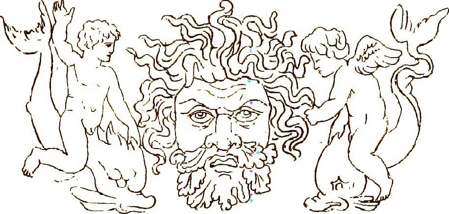 An illustration from Myths of the Odyssey in art and literature, 1882, leaf 390