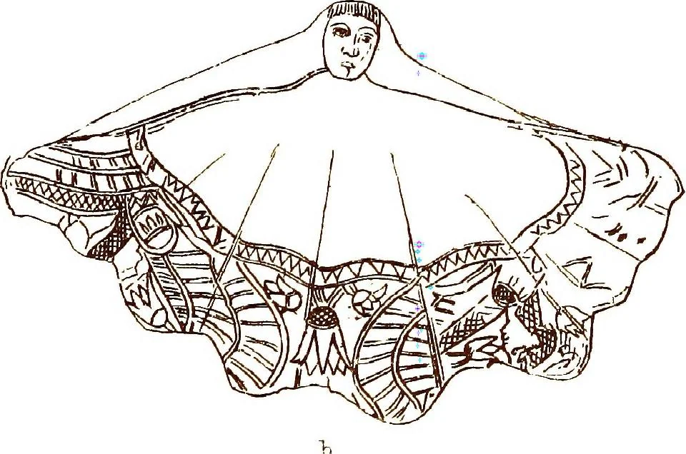 An illustration from Myths of the Odyssey in art and literature, 1882, leaf 390