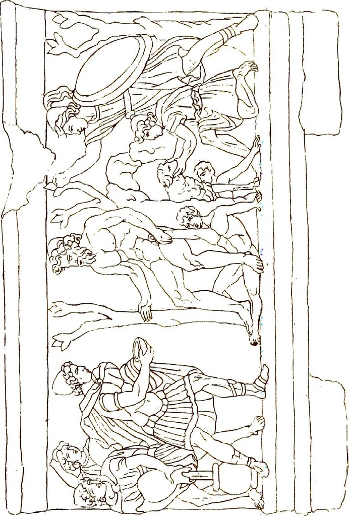 An illustration from Myths of the Odyssey in art and literature, 1882, leaf 46