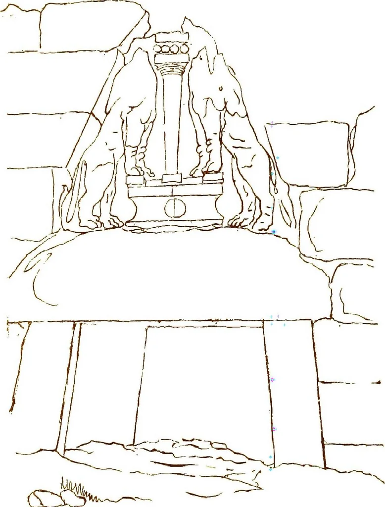 An illustration from Myths of the Odyssey in art and literature, 1882, leaf 86