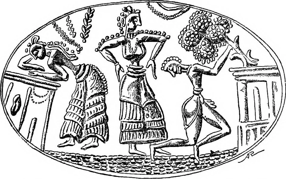 An illustration from Ancient Greece; a sketch of its art, literature & philosophy viewed in connexion with its external history from earliest times to the age of Alexander the Great, 1913, leaf 110