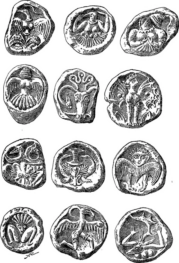 An illustration from Ancient Greece; a sketch of its art, literature & philosophy viewed in connexion with its external history from earliest times to the age of Alexander the Great, 1913, leaf 112