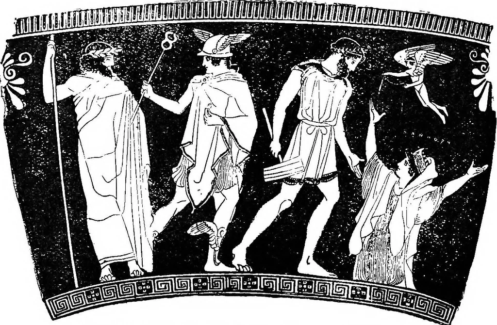 An illustration from Ancient Greece; a sketch of its art, literature & philosophy viewed in connexion with its external history from earliest times to the age of Alexander the Great, 1913, leaf 115