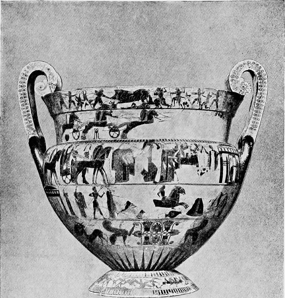 An illustration from Ancient Greece; a sketch of its art, literature & philosophy viewed in connexion with its external history from earliest times to the age of Alexander the Great, 1913, leaf 185
