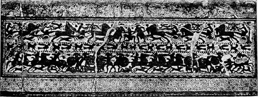 An illustration from Ancient Greece; a sketch of its art, literature & philosophy viewed in connexion with its external history from earliest times to the age of Alexander the Great, 1913, leaf 223