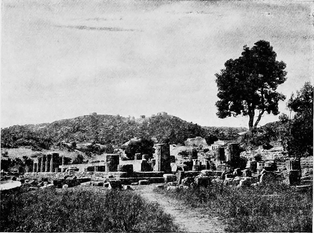 An illustration from Ancient Greece; a sketch of its art, literature & philosophy viewed in connexion with its external history from earliest times to the age of Alexander the Great, 1913, leaf 229