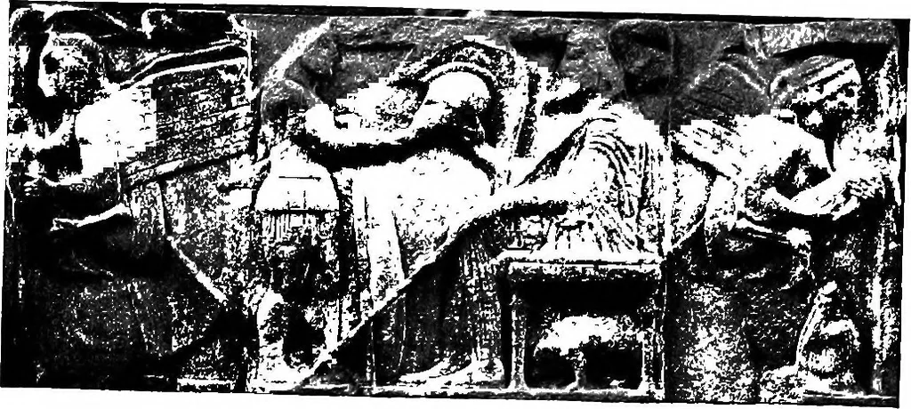An illustration from Ancient Greece; a sketch of its art, literature & philosophy viewed in connexion with its external history from earliest times to the age of Alexander the Great, 1913, leaf 321