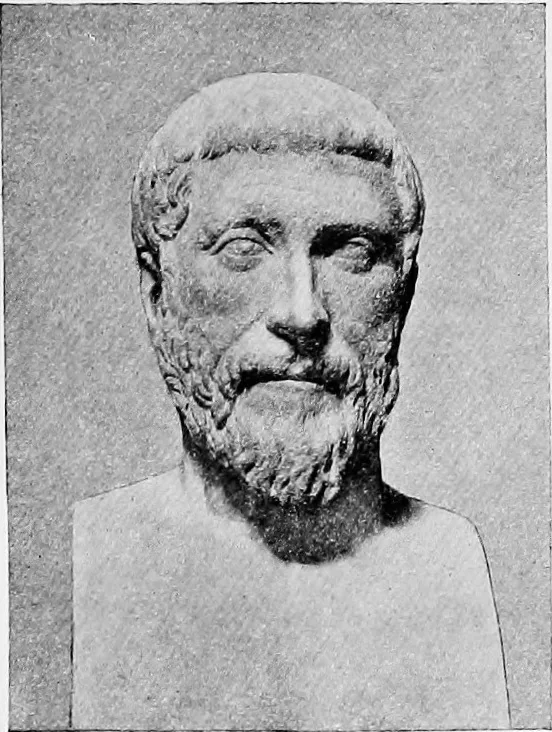 An illustration from Ancient Greece; a sketch of its art, literature & philosophy viewed in connexion with its external history from earliest times to the age of Alexander the Great, 1913, leaf 351