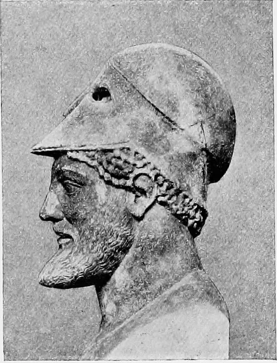 An illustration from Ancient Greece; a sketch of its art, literature & philosophy viewed in connexion with its external history from earliest times to the age of Alexander the Great, 1913, leaf 351