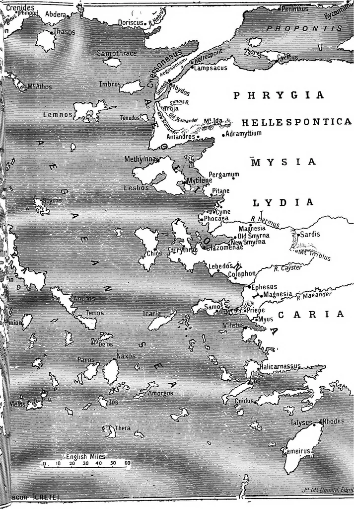An illustration from Ancient Greece; a sketch of its art, literature & philosophy viewed in connexion with its external history from earliest times to the age of Alexander the Great, 1913, leaf 36