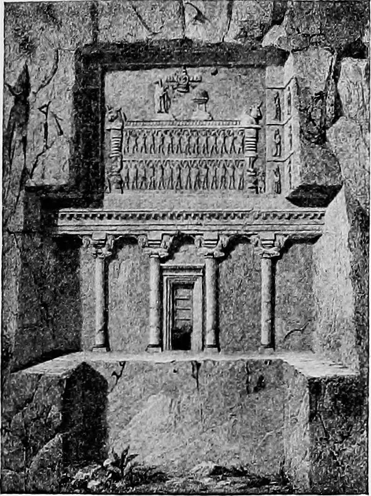 An illustration from Ancient Greece; a sketch of its art, literature & philosophy viewed in connexion with its external history from earliest times to the age of Alexander the Great, 1913, leaf 393