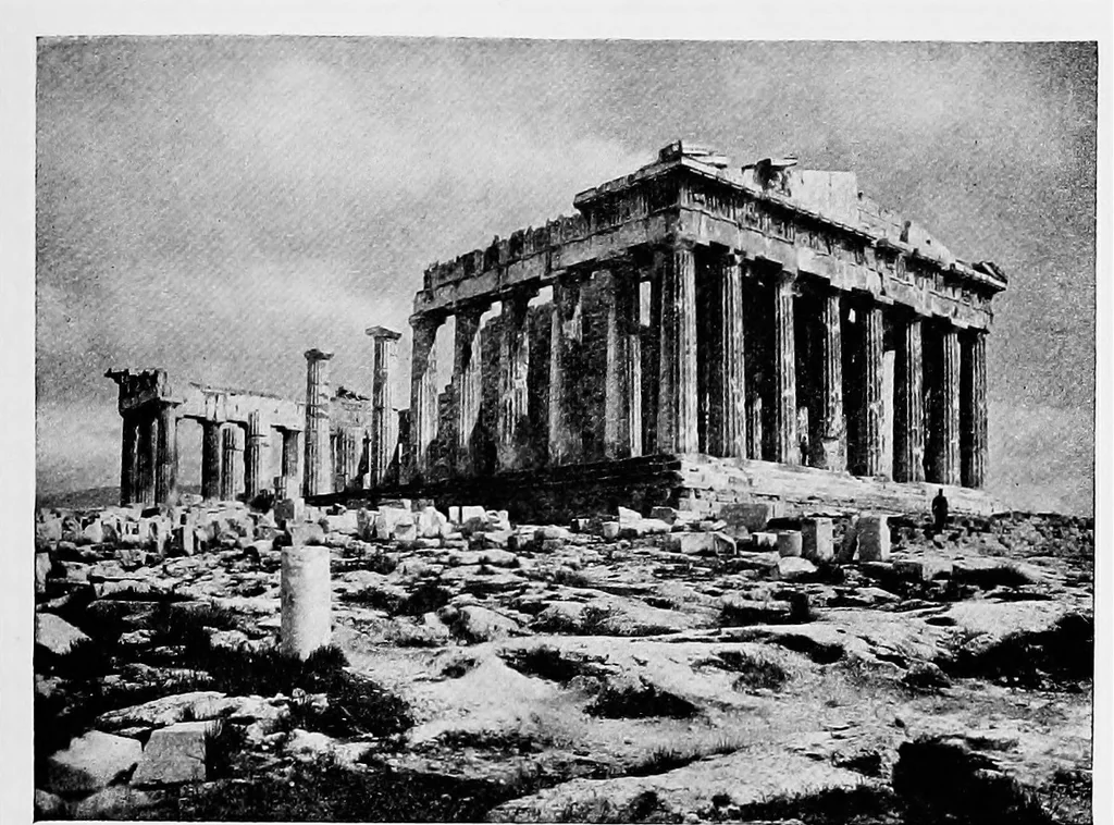An illustration from Ancient Greece; a sketch of its art, literature & philosophy viewed in connexion with its external history from earliest times to the age of Alexander the Great, 1913, leaf 425