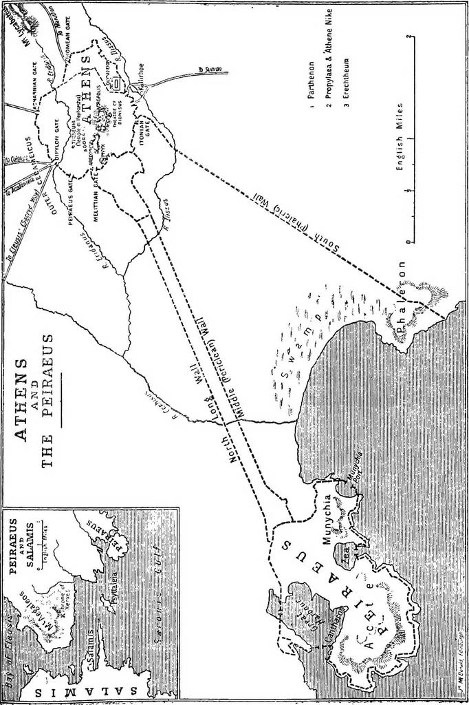 An illustration from Ancient Greece; a sketch of its art, literature & philosophy viewed in connexion with its external history from earliest times to the age of Alexander the Great, 1913, leaf 429