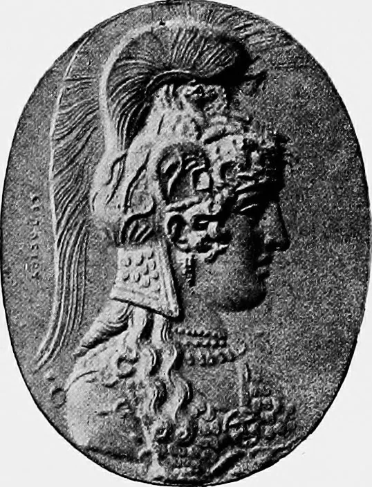An illustration from Ancient Greece; a sketch of its art, literature & philosophy viewed in connexion with its external history from earliest times to the age of Alexander the Great, 1913, leaf 449