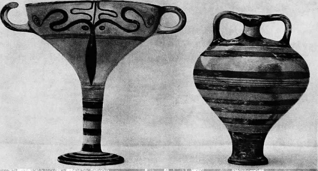 An illustration from Ancient Greece; a sketch of its art, literature & philosophy viewed in connexion with its external history from earliest times to the age of Alexander the Great, 1913, leaf 48